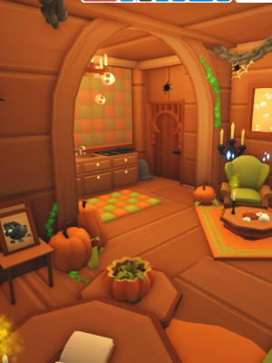 🎃 HALLOWEEN TINY HOME С КРУТЫМ ДЕКОРОМ | Уютный дом Adopt Me 🦇