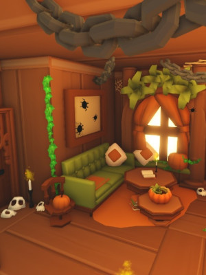 🎃 HALLOWEEN TINY HOME С КРУТЫМ ДЕКОРОМ | Уютный дом Adopt Me 🦇