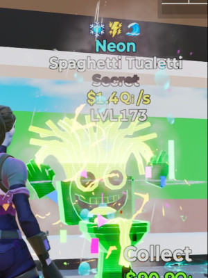 SPAGHETTI TUALETTI NEON
