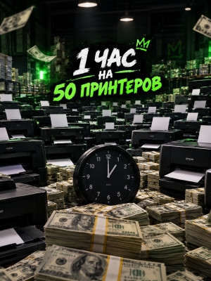 1 час на 50 принтеров