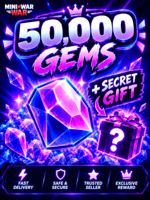 💎 50,000 GEMS (+ SECRET GIFT)
