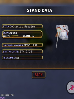 Chariot Requiem