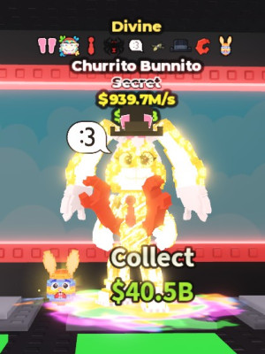 👾 [Divine] Churrito Bunnito $939M/s 🐿 💖