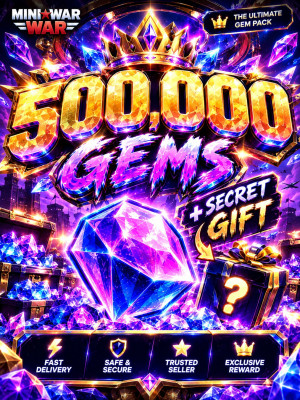 👑 500,000 GEMS (+ SECRET GIFT)
