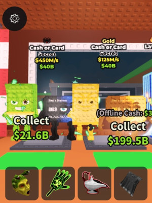 Cash or card(X2)