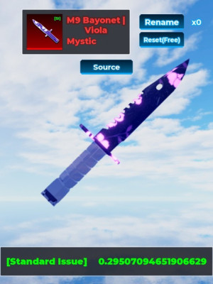 M9 bayonet viola SI rap:3372