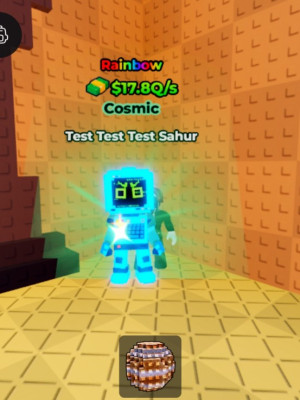 COSMIC RAINBOW TEST TEST SAHUR 17.8Q