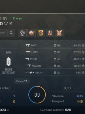 Аккаунт Standoff 2
