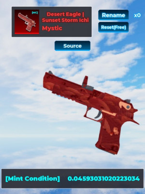 Desert eagle sunset storm ichi MC