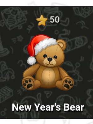 New Year's Bear