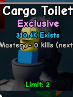 Exclusive Cargo Toilet