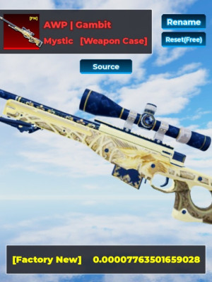 AWP Gambit FN rap 19.3k