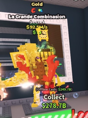 la grande combinasion  92m/s gold