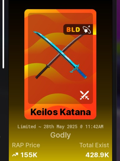 Keilos katana
