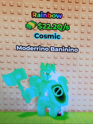 10 штук Moderrino Baninino (Rainbow) 22.2Q/s