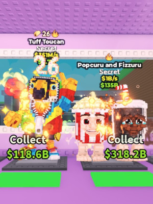 Tuff Toucan $351M/s + Popcuru and Fizzuru $1B/s