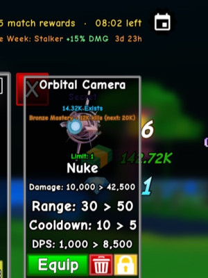Orbital camera юнит с ящика который нельзя получить!
