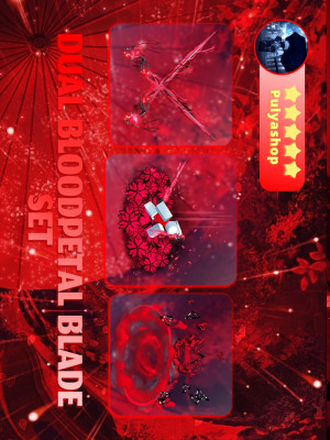 🩸DUAL BLOODPETAL BLADE SET🩸