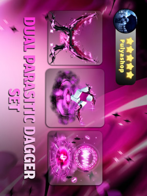 🔮💜DUAL PARASITIC BLADE SET 💜🔮