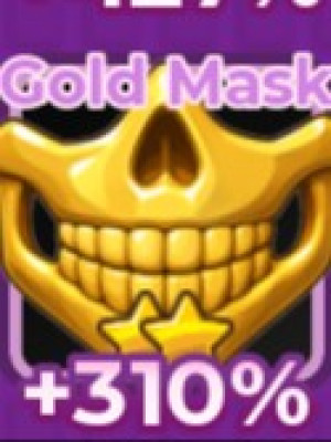 ⏫ Gold Mask | Золотая маска | +310% | ⭐: 2