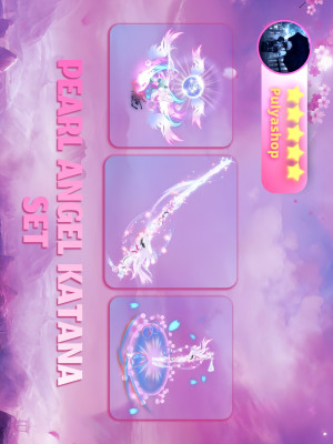 🌺🎀PEARL ANGEL KATANA SET🎀🌺