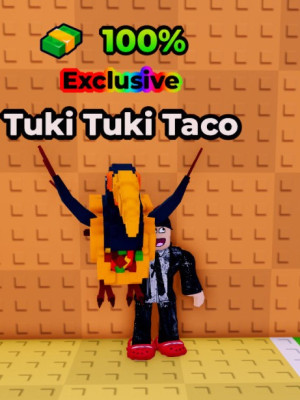 100% Exclusive Tuki Tuki Taco