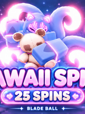 🎀 KAWAII SPINS ×25 🌸 | Blade Ball