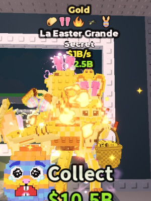Лимитированная Имба в коллекцию🐰🥚 LA EASTER GRANDE | 1 B/s | GOLD | 5 баффов 🐰🥚