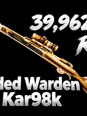 GILDED WARDEN KAR98K 39K+ RAP