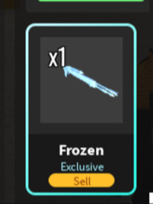Frozen tacticalshotgun