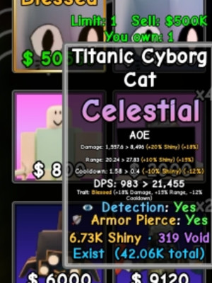 Shiny titanic