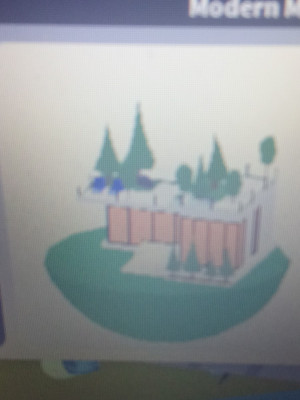My modern mansion