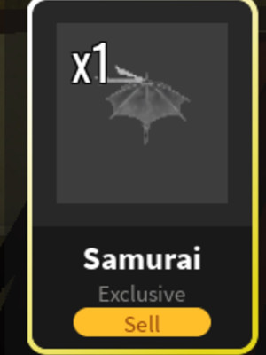 Samurai pack (самурай пак)