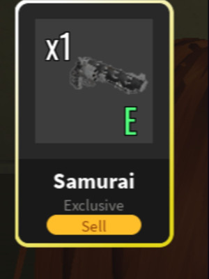 Samurai pack (самурай пак)