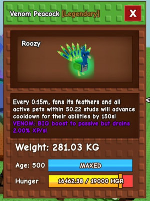 ЛУЧШИЙ!😱(0:15 КД)🚀281KG+🔥500 ЛЕТ✨VENOM PEACOCK🔥+ ПОДАРОК🎁