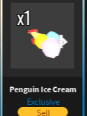 Penguin Ice Cream Knife