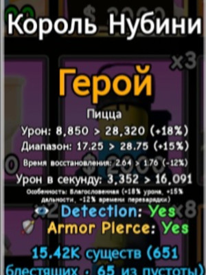 Король нубини ( герой )