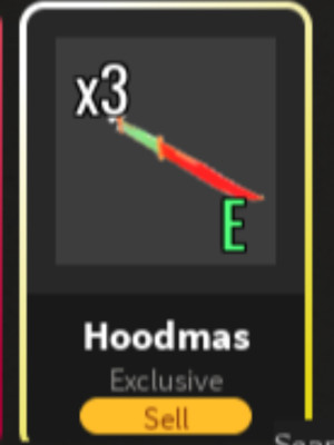 Hoodmas Knife