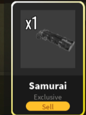 Samurai pack (самурай пак)