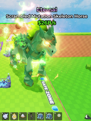 (Предзаказ)Mutation Skeleton Horse🤑26B(МИЛИАРДОВ)/СЕК