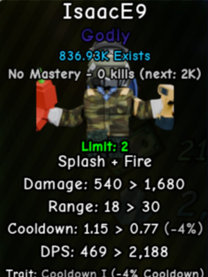 IsaacE9,trait:Cooldown 1