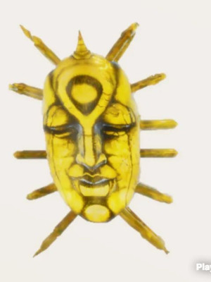 Lucky stone mask