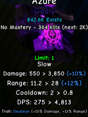 azure, trait:Deadeye
