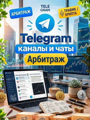 База 3500 Telegram каналов и чатов тематики Арбитраж (2026 год)