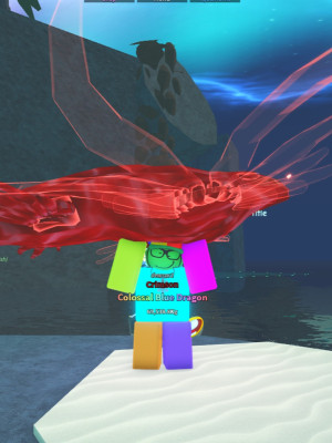 помогу получить Crimson Colossal Blue Dragon читать опис