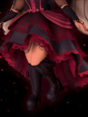 Royale Rebel Bustle Skirt