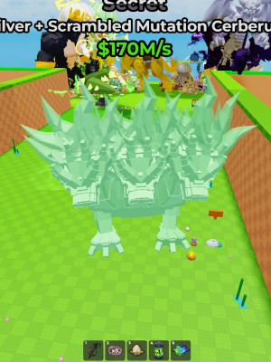 🐉 🐉 🐉 SILVER+SCRAMBLED MUTATION CERBERUS $170M/S  🐉 🐉 🐉 ( ❗ ❗ ❗ ЧИТАТЬ ОПИСАНИЕ ❗ ❗ ❗ )