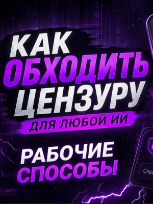 🔓 Снятие ограничений ИИ — Рабочие промты для любых нейросетей 🔥
