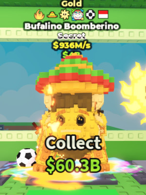 👾 Buffalino Boomberino $936M/s 🐗 Sun and Football rare trait 💖