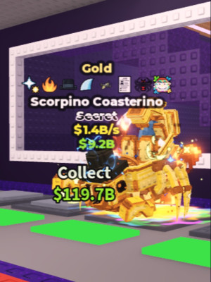 Scorpino Coasterino GOLD 1.4B/S